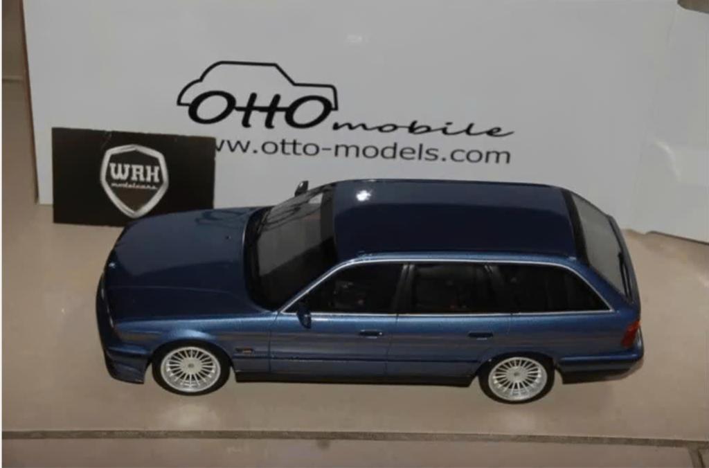 1:18 BMW ALPINA TOURING E34 blue OT944 Otto mobile WRH, Hobby en Vrije tijd, Modelauto's | 1:18, Verzenden, Zo goed als nieuw