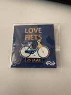 NS Love Fiets 25 Jaar Pin Speldje Nieuw, Ophalen of Verzenden, Nieuw, Transport, Speldje of Pin