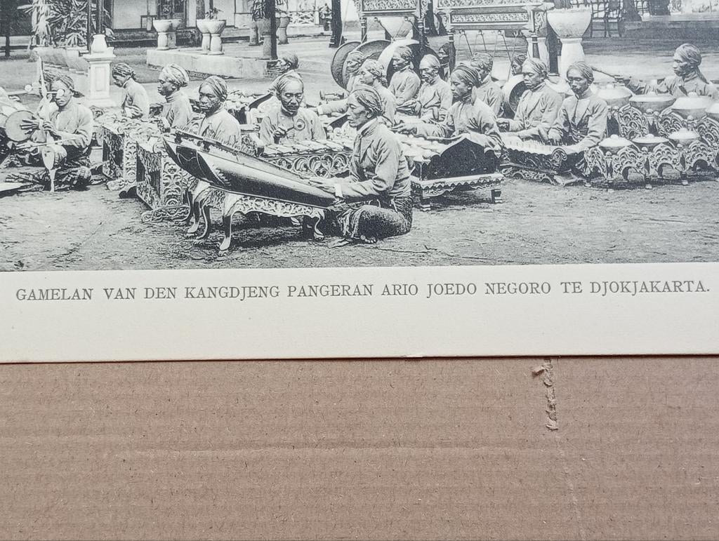 Foto gravure Nederlands Indië Indonesië 1910, Verzamelen, Ophalen of Verzenden, Voor 1940, Zo goed als nieuw, Buitenland