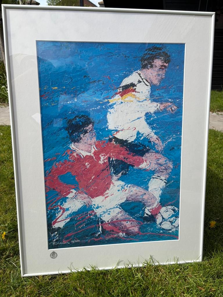 Voetbalprint ned/ Duitsland, Ophalen