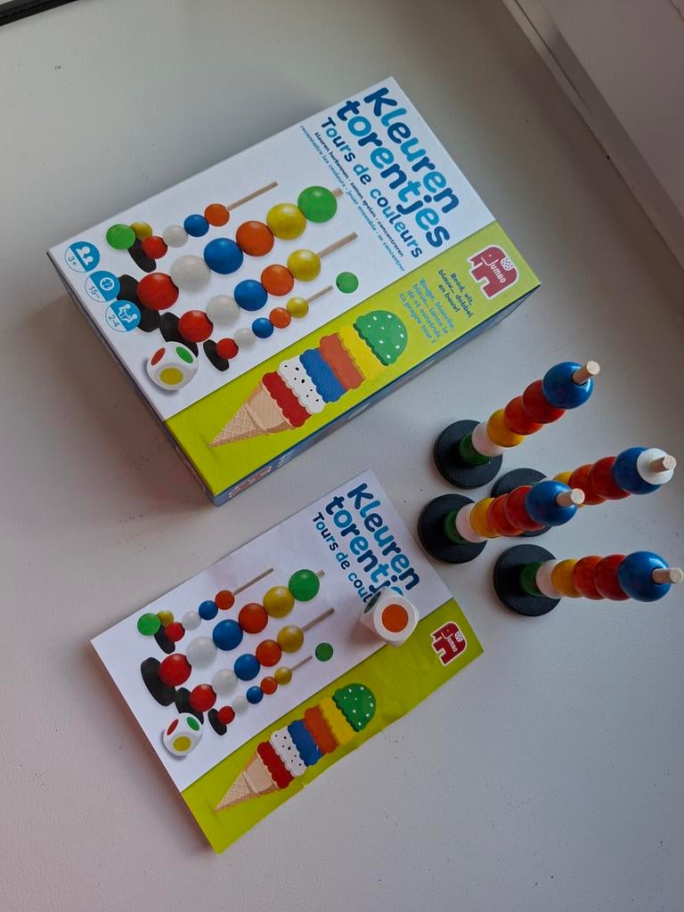 Kleuren torentjes, Ophalen of Verzenden, Zo goed als nieuw