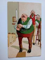 Fantasiekaart Bowling Kegelen 1910, Verzamelen, Ophalen of Verzenden, Voor 1920, Ongelopen, Sport en Spel