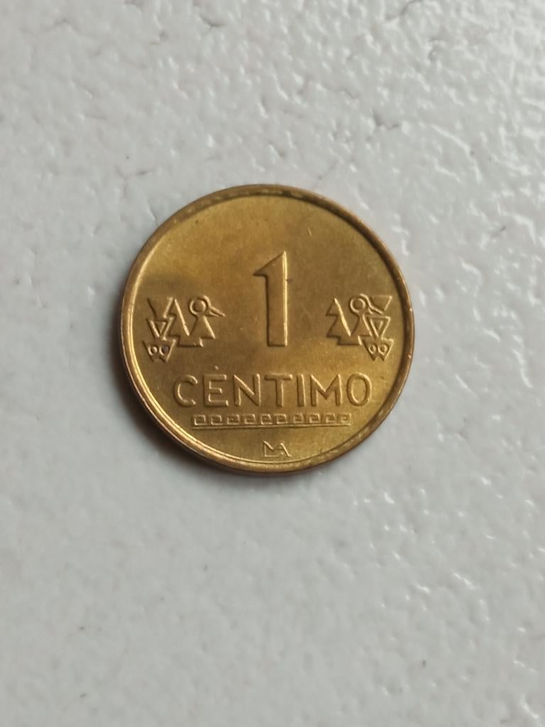 Peru 1 centimo 2004., Postzegels en Munten, Munten | Amerika, Ophalen of Verzenden, Zuid-Amerika, Losse munt
