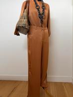 Expresso zomers tweedelig pak broek en blouse roestkleurig, Kleding | Dames, Verzenden, Zo goed als nieuw, Maat 38/40 (M), Oranje