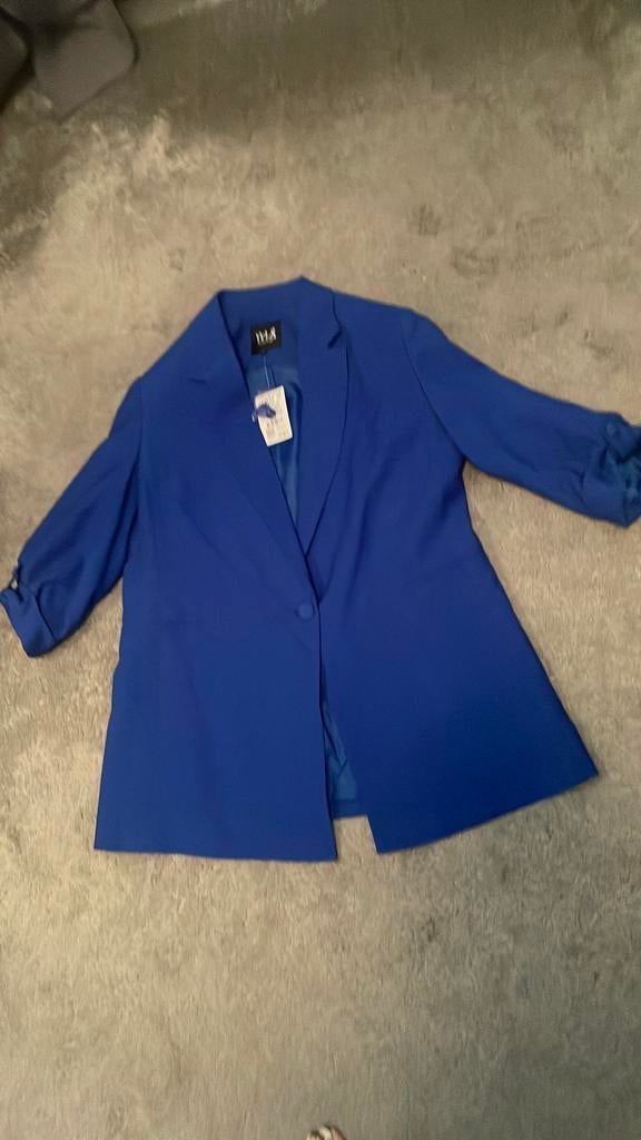 Nieuw blauw blazer maat 40 MS mode, Ophalen of Verzenden, Nieuw, Maat 38/40 (M), Blauw