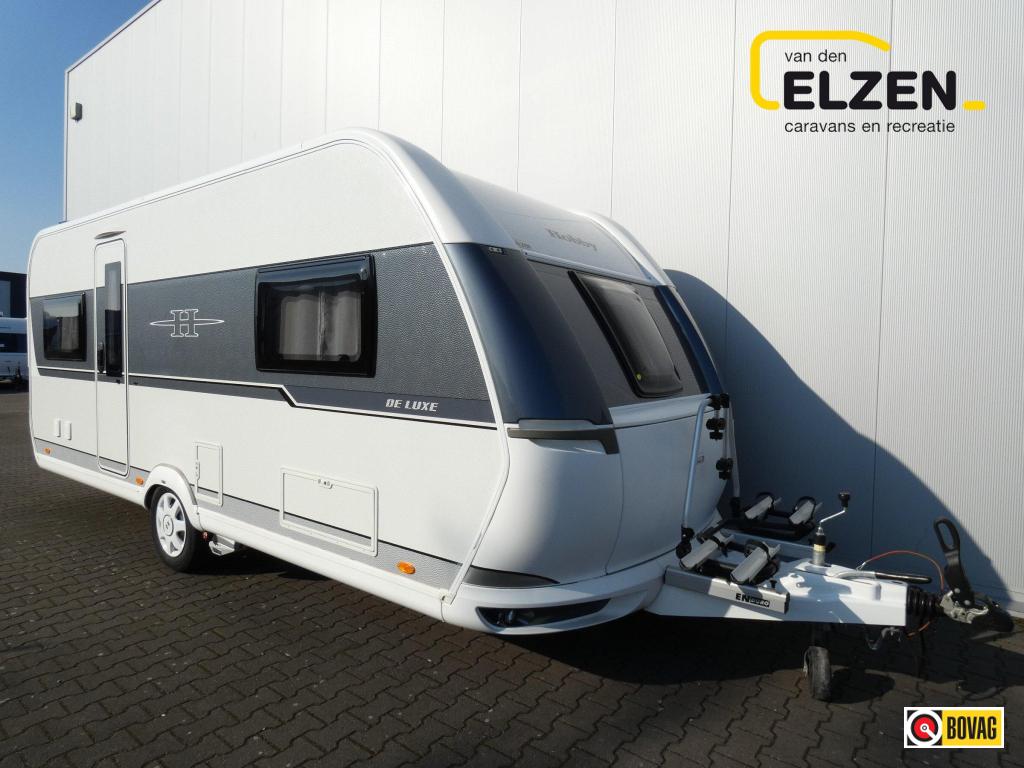 Hobby De Luxe 540 UL MOVER + VOORTENT, Caravans en Kamperen, Caravans, Rondzit, Hobby, Bedrijf, Schokbreker