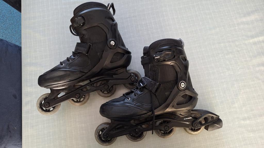 Oxelo skeelers-heren, Sport en Fitness, Skeelers, Gebruikt, Heren, Inline skates 4 wielen, Ophalen