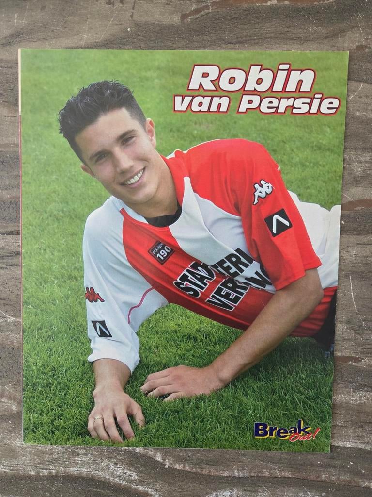3 Robin van Persie Posters - o.a. Feyenoord, Ophalen of Verzenden, Sport, A1 t/m A3, Rechthoekig Staand