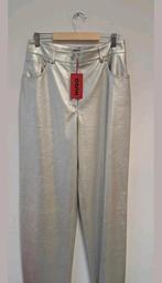 Hugo Boss Broek - Zilverkleurig - Maat 38/40, Kleding | Dames, Maat 38/40 (M), Overige kleuren, -, -