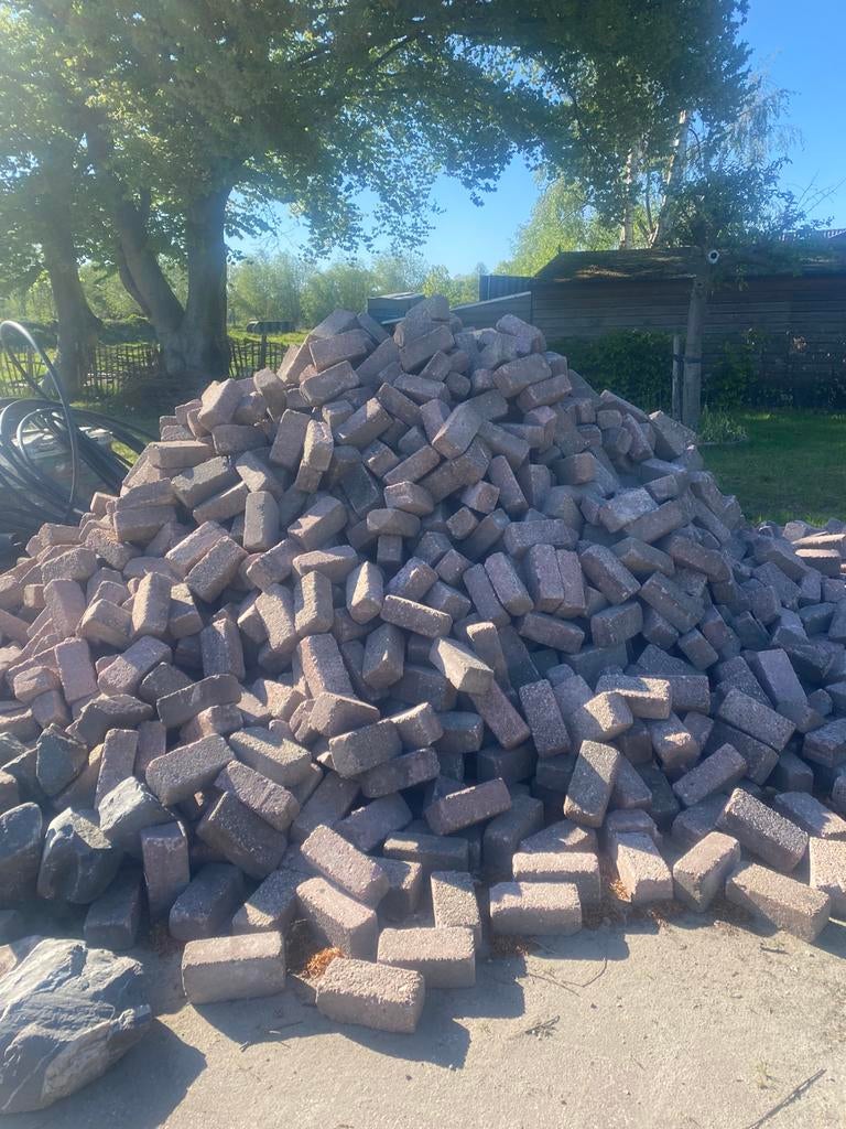 Klinkers gratis, Ophalen, Beton, Klinkers