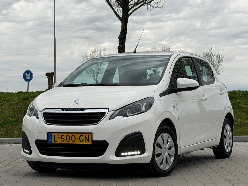Peugeot 108 1.0 e-VTi Active - Blanc Lipizan - AC/Camera/Car, Auto's, Peugeot, Voorwielaandrijving, Stof, Gebruikt, Start-stop-systeem