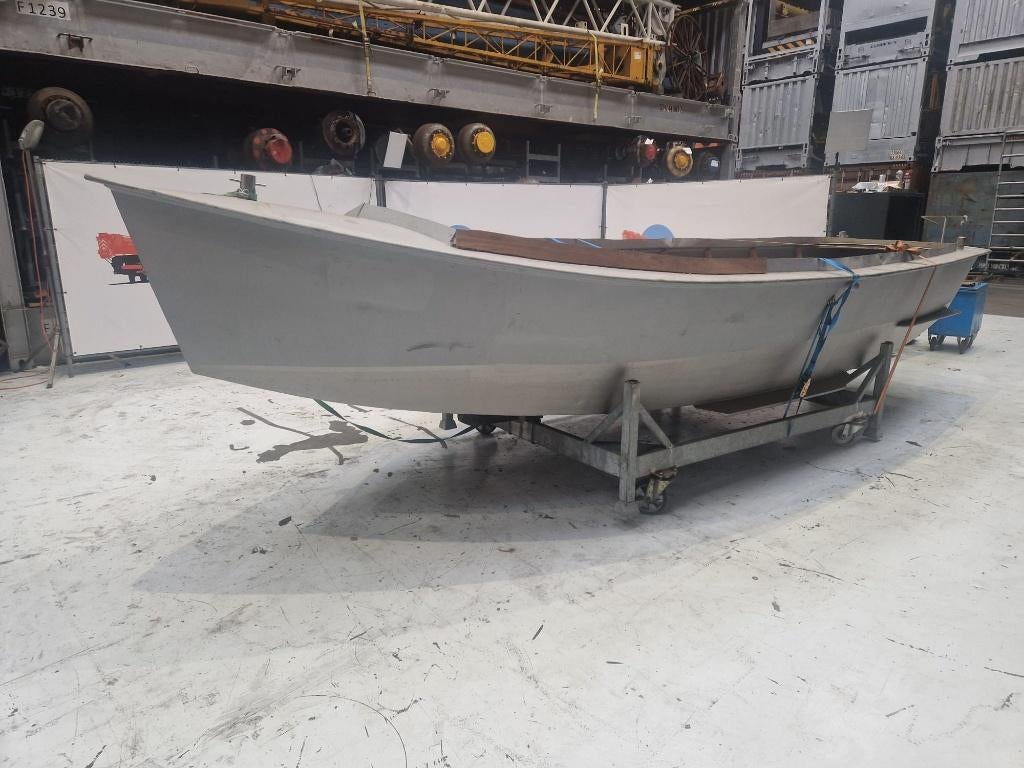 stalen sloep opknapper, Watersport en Boten, Ophalen, 10 tot 30 pk, Gebruikt, Staal