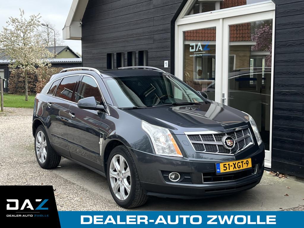 Cadillac SRX 3.0 V6 AWD Sports Luxury Aut/Ecc/Leer/Navi/Pano, Auto's, Cadillac, Automaat, Euro 5, Zwart, Leder