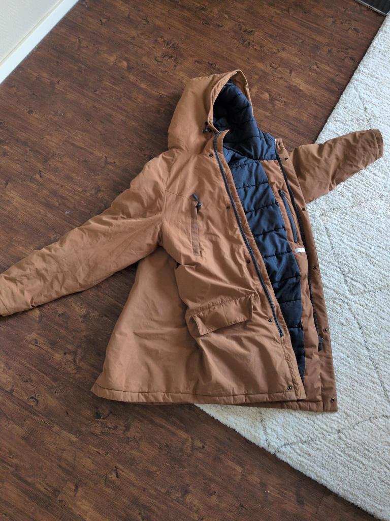 Anti Blue parka, Kleding | Heren, Jassen | Winter, Maat 52/54 (L), Verzenden, Oranje, Anti Blue