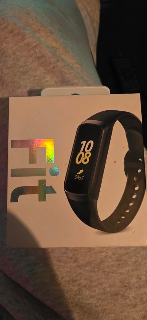 Samsung Galaxy Fit Activity Tracker Zwart, Zwart, Ophalen of Verzenden, Zo goed als nieuw, Samsung