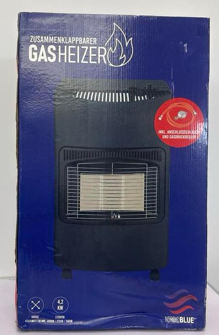 Nieuwe opvouwbare gaskachel 4,2 kW - Ideaal voor camping, Ophalen of Verzenden, Nieuw