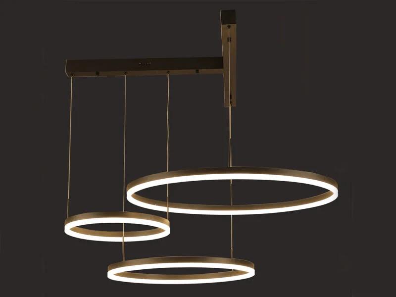 Design lamp Skylight 40-60-80 cm brons kroonluchter - winkel