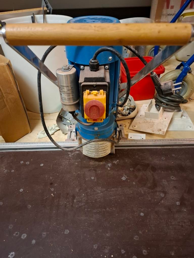 Scharnier boormachine, Doe-het-zelf en Verbouw, Lieren en Takels, Ophalen of Verzenden