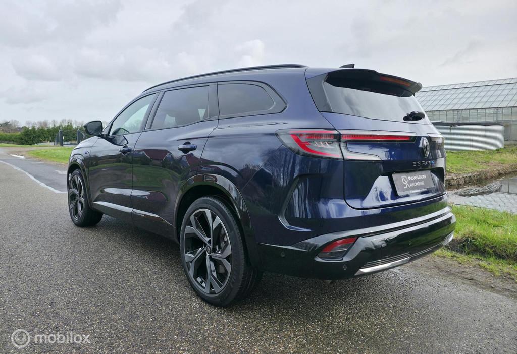 Renault Espace E-Tech Full Hybrid 200 Esprit Alpine 7p, Auto's, Gebruikt, Zwart, 1199 cc, Blauw