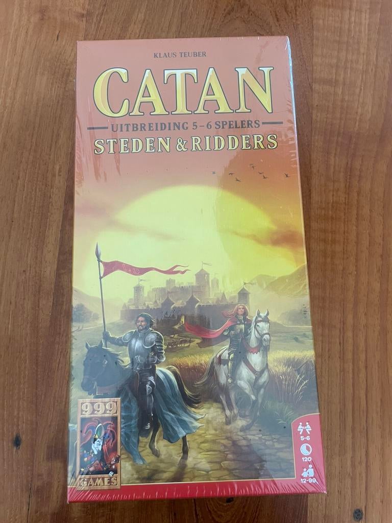 Catan steden en ridders, Ophalen of Verzenden, Zo goed als nieuw