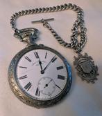 Doxa "Anti-Magnétique" - Goliath -  &  925 zilveren ketting, Overige merken, Zakhorloge, 1900 tot 1930, Ophalen of Verzenden