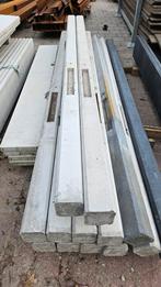 Betonnen palen en planken, Ophalen, Gebruikt