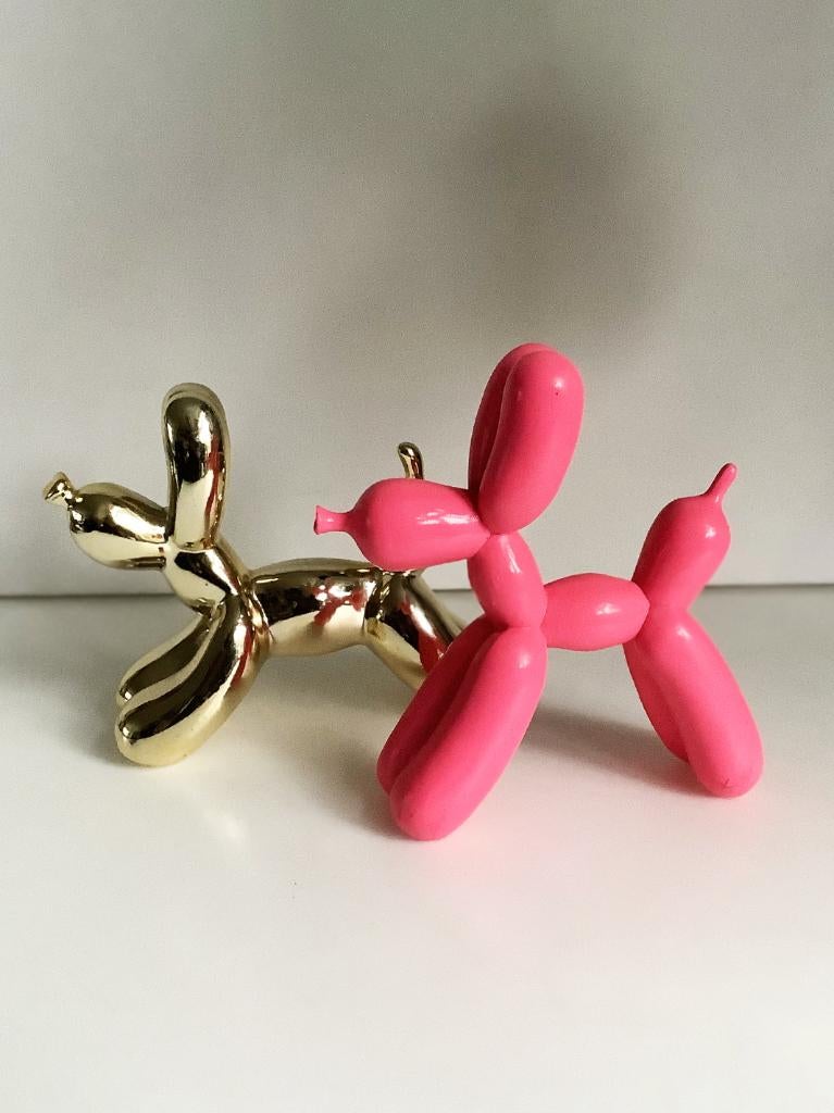 Jeff Koons design balloon dog replica beeld, Antiek en Kunst, Kunst | Designobjecten, Verzenden