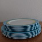 Kampeerservies/campingservies Mepal wit-groen-blauw, Ophalen, Zo goed als nieuw