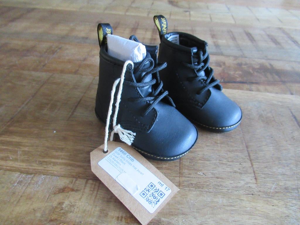Dr. Martens 1460 Crib Black Nieuw Laarsjes Maat 17, Dr Martens, Jongen of Meisje, Nieuw, Ophalen of Verzenden