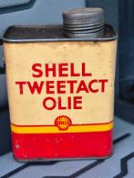 Shell Tweetact Olie blik, Verzamelen, Ophalen of Verzenden, Gebruikt, Overige