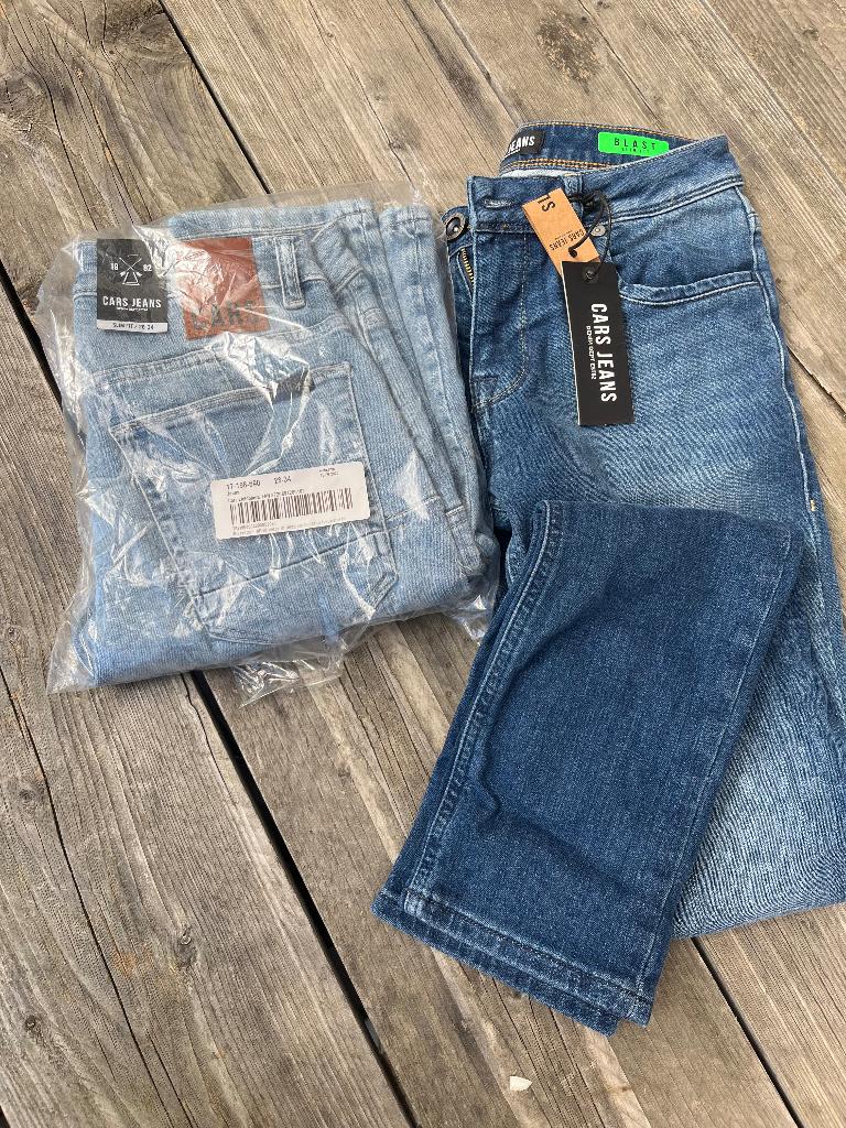 Merk jeans Cars maat 28/34, Kleding | Heren, Spijkerbroeken en Jeans, Cars Jeans, Blauw, Overige jeansmaten, Nieuw