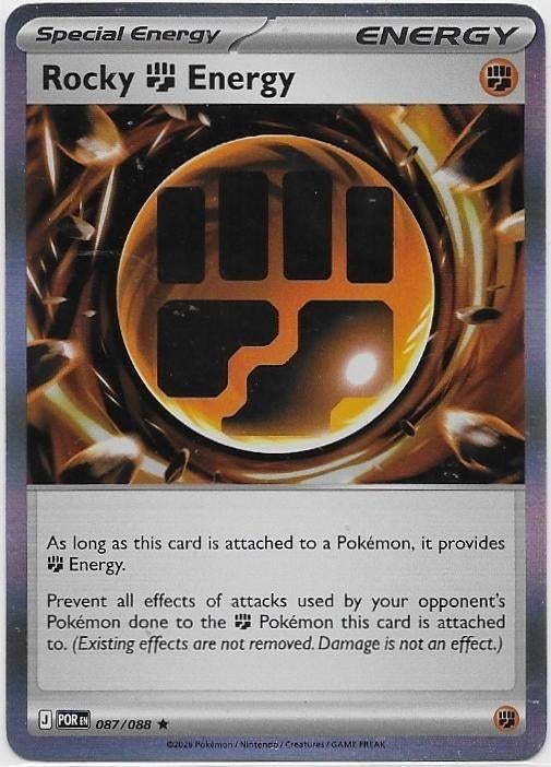 Perfect Order,  Rocky Fighting Energy [holo] 87/94, Verzenden, Nieuw, Losse kaart