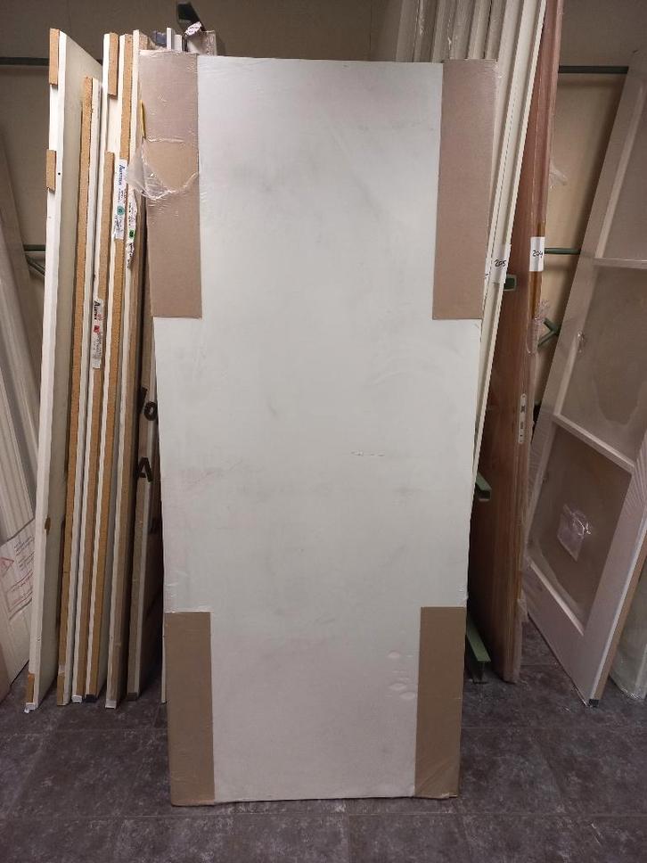 Nieuwe witte binnendeuren stomp, Doe-het-zelf en Verbouw, Deuren en Horren, Nieuw, Binnendeur, 200 tot 215 cm, 120 cm of meer