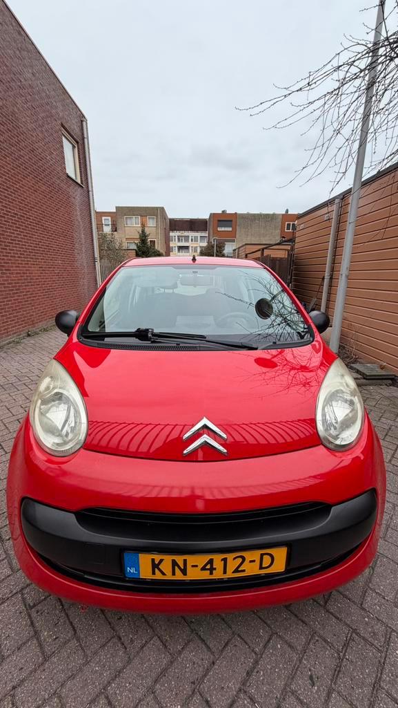 Citroën C1 1.0 3-DRS 2006 Rood - zeer nette staat - lage km, Auto's, Citroën, Particulier, C1, Android Auto, Apple Carplay, Bluetooth