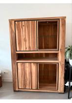 Mango houten buffetkast 170 hoog 120 breed 42cm diep, Ophalen, Met plank(en), 100 tot 150 cm, Zo goed als nieuw
