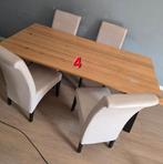 Tweedehands meubels te koop, Huis en Inrichting, Tafels | Eettafels, Ophalen, Gebruikt, Vierkant, 50 tot 100 cm