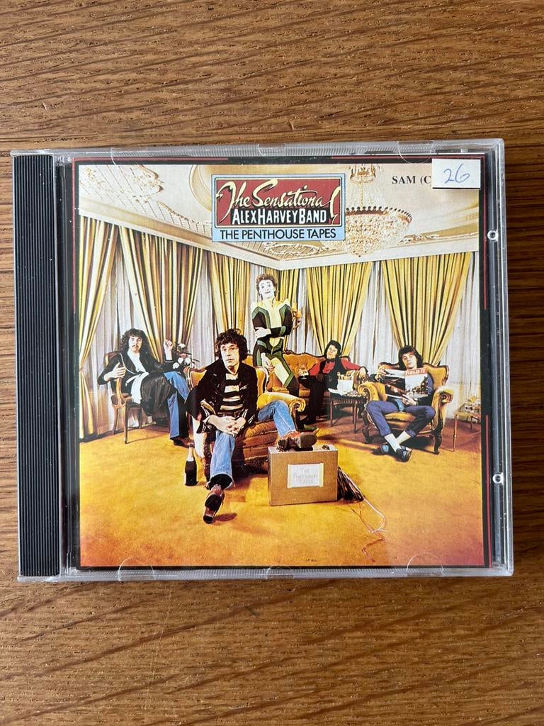 The sensational Alex Harvey band, the penthouse tapes, Ophalen of Verzenden, Zo goed als nieuw, Poprock