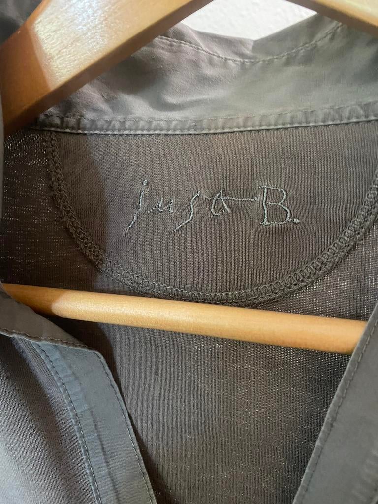 Just B trui met punten kraag & lange, om te slaan manchetten, Kleding | Dames, Ophalen, Zo goed als nieuw, Maat 38/40 (M), Bruin