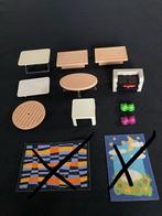 Playmobil ronde tafel, rode kool ed…, Ophalen of Verzenden, Zo goed als nieuw