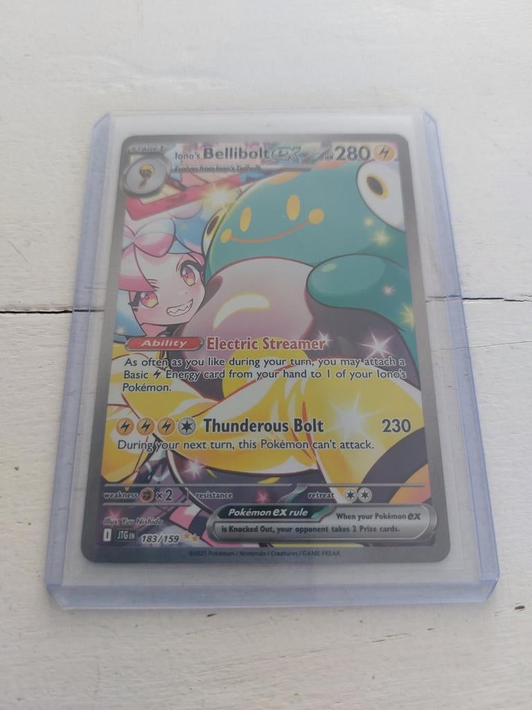 Bellibolt ex 183/159 Pokémon kaart, Ophalen of Verzenden, Zo goed als nieuw
