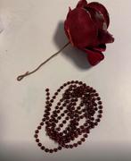 Kerst rode roos en kralen slinger, Ophalen of Verzenden, Zo goed als nieuw