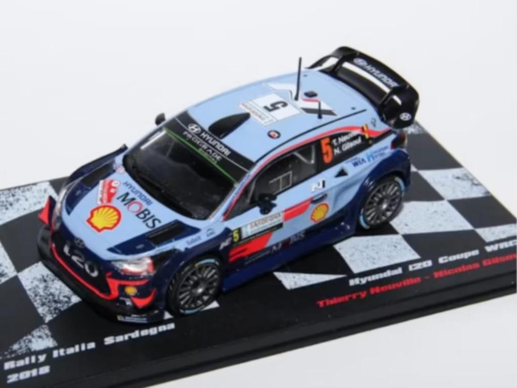 Hyundai i20 Coupe WRC rallye Italia 2018 schaal 1/43 ALTAYA, Verzenden, Nieuw, Auto, Overige merken