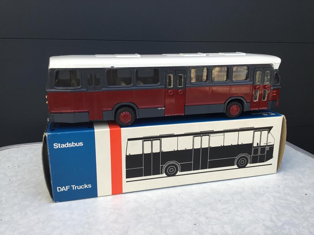 Lion Car Daf Citybus No 38 in ovp, Ophalen of Verzenden, Bus of Vrachtwagen, Lion Toys