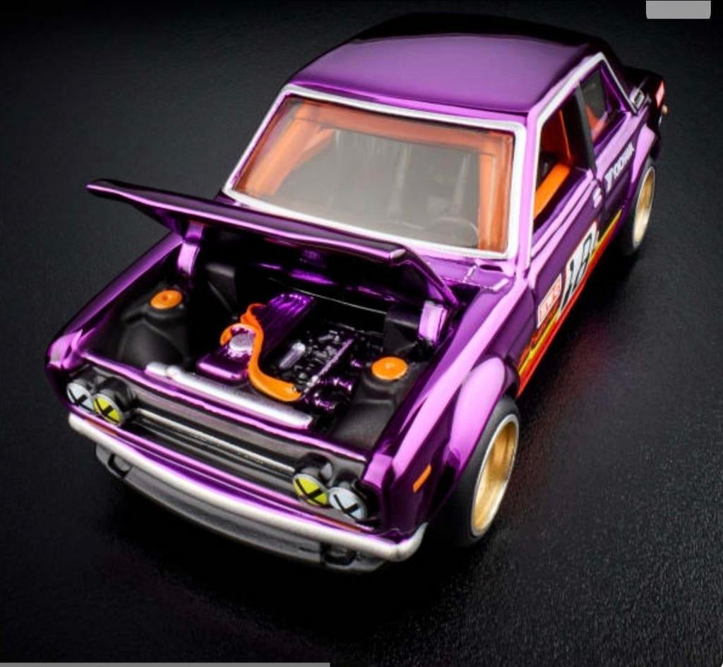 Hotwheels rlc 71 datsun 510, Hobby en Vrije tijd, Modelauto's | Overige schalen, Ophalen of Verzenden, Nieuw, Auto
