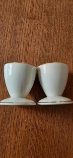 Antieke eierdopjes van KPM., Ophalen of Verzenden