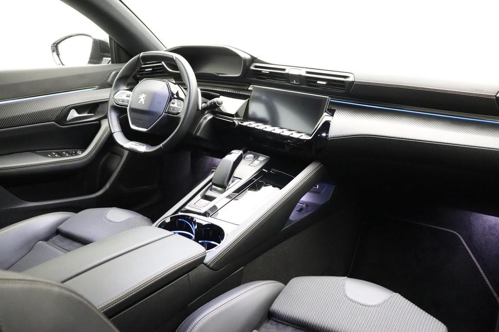 Peugeot 508 SW 1.6 HYbrid GT 225pk | 18" LM Velgen | Camera, Gebruikt, 4 cilinders, Wit, Parkeersensor
