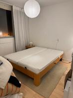 Auping Auronde bed, multiplex hout, 160 x 200 cm, Ophalen, Verstelbaar, Bruin, Tweepersoons