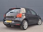 Volkswagen Polo 1.2 TSI | PDC | Airco | Cruise | LMW, Stof, 4 cilinders, Zwart, Bedrijf
