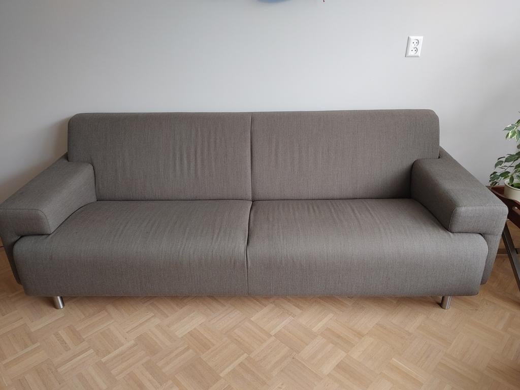 Havee Sand 3-persoons bank - Grijs, Gebruikt, Driepersoons, 75 tot 100 cm, Ophalen of Verzenden