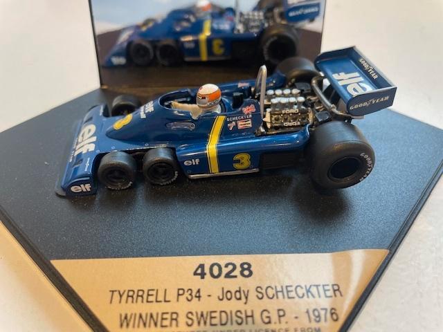 ≥ Tyrrell P34 J. Scheckter winner Sweden GP 1976 — Automerken